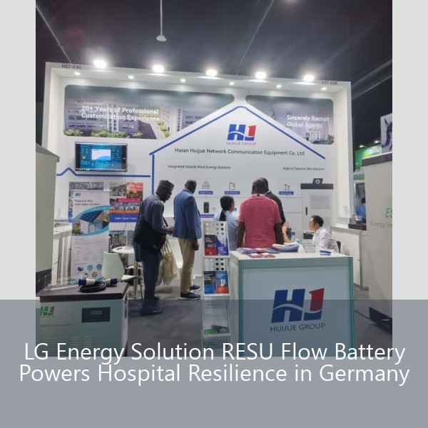 LG Energy Solution RESU Flow Battery Powers Hospital Resilience in Germany